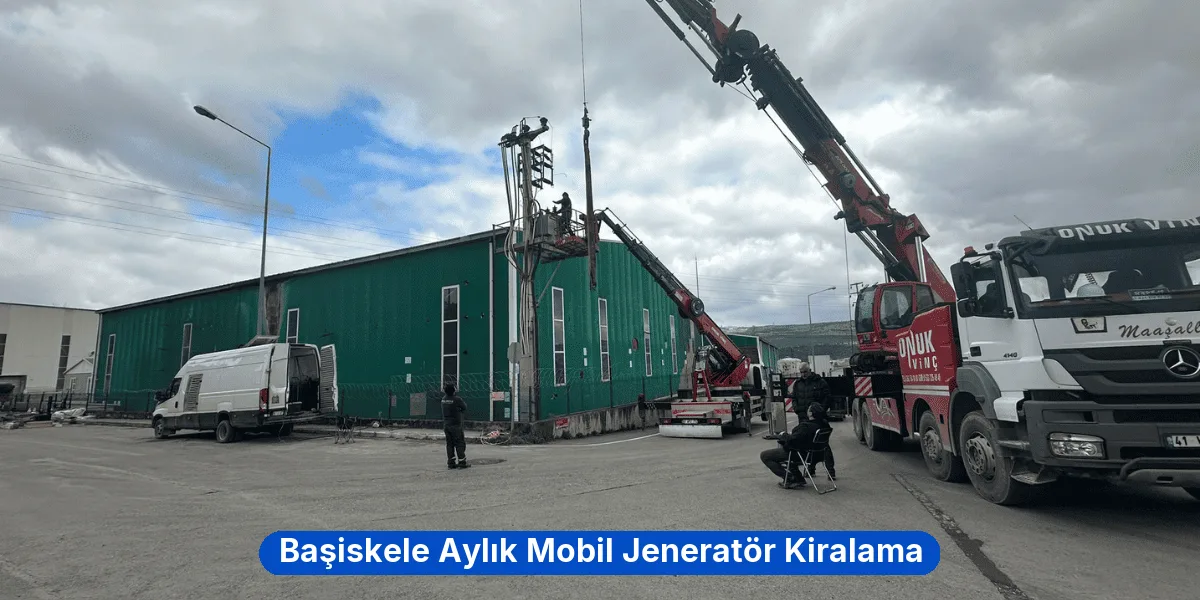 Başiskele Aylık Mobil Jeneratör Kiralama