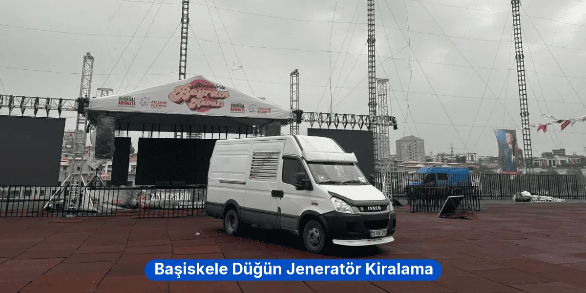 Başiskele Düğün Jeneratör Kiralama