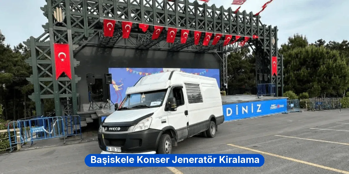 Başiskele Konser Jeneratör Kiralama